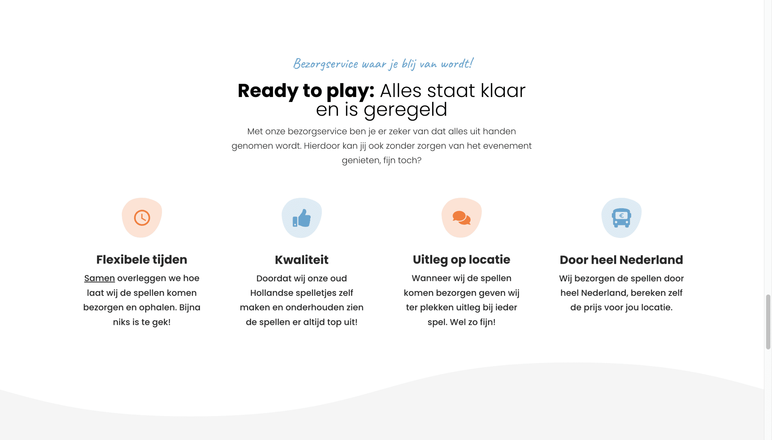 Ready to Play stappenplan met begeleiding