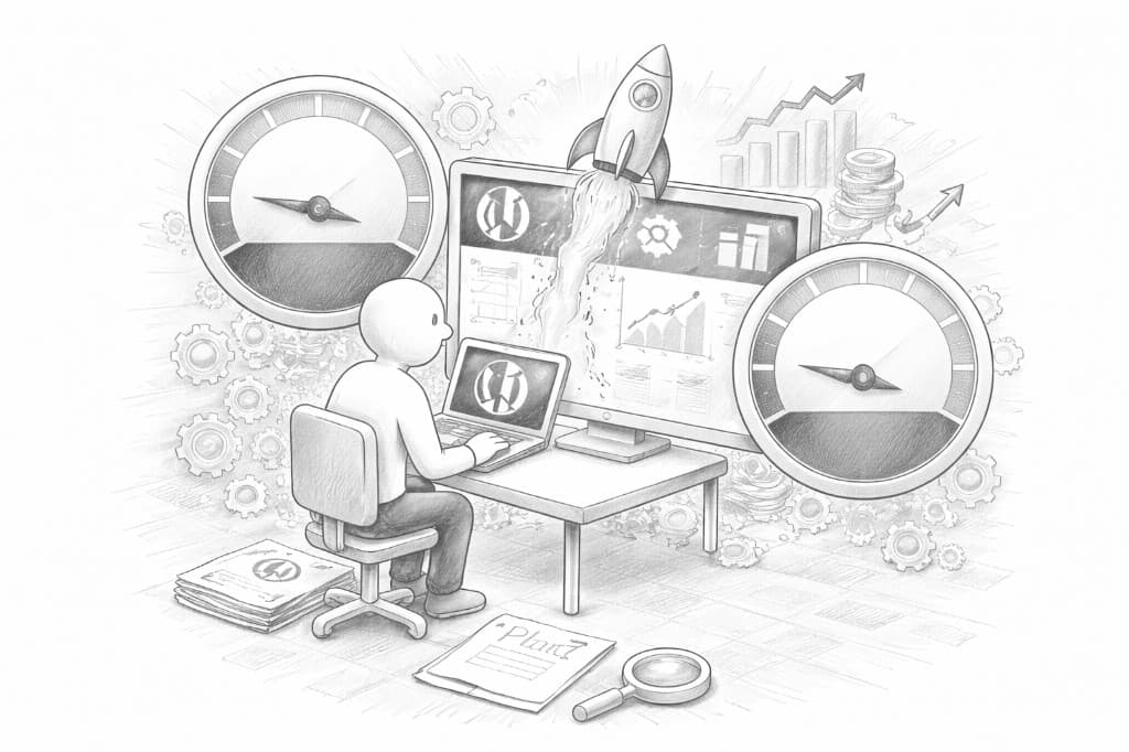 WordPress naar Next.js migratie illustratie