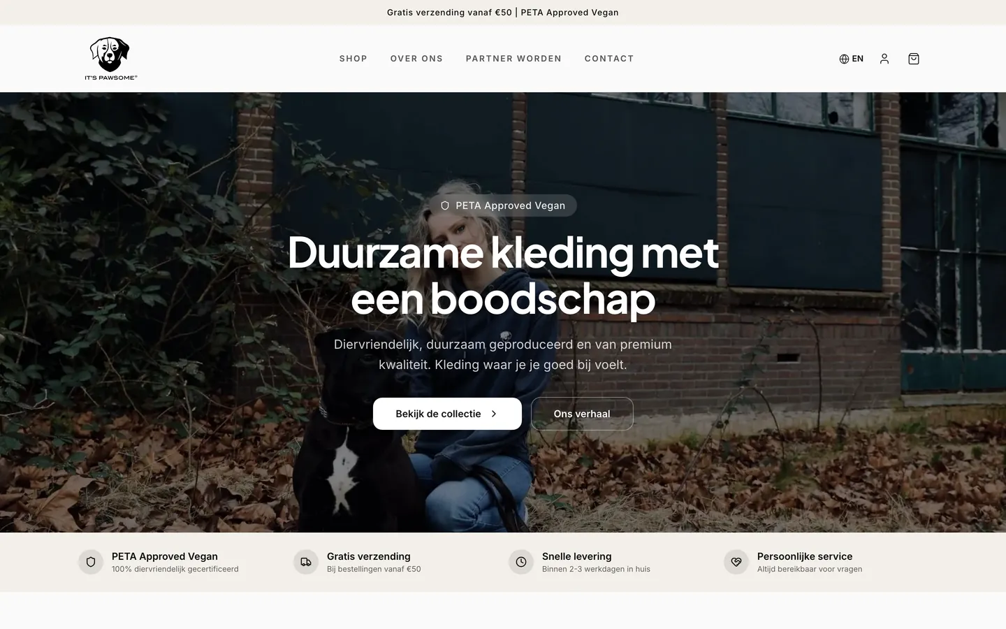 Webshop van It's Pawsome